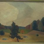 191 3092 Oljemålning 